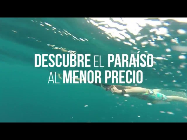 Descubre el paraíso al menor precio.