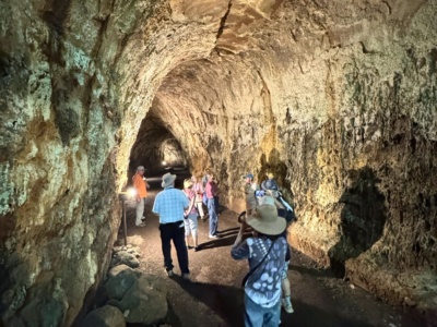 Parte Alta Santa Cruz – Rancho Primicias y Túneles de Lava